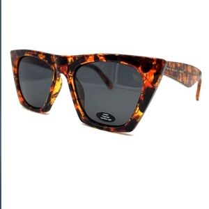PRIVE REVAUX X BENZO VICTORIA TORTOISE AUTHENTIC SUNGLASSES POLARIZED